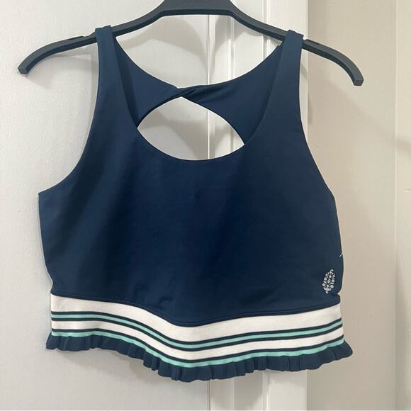 Free People Time Out Low Scoop Tank Size Large - Picture 2 of 6